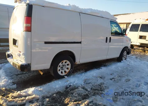 2011 GMC Savana 1500 Work Van z USA, uszkodzony, nr VIN 1GTS8AF45B1186746